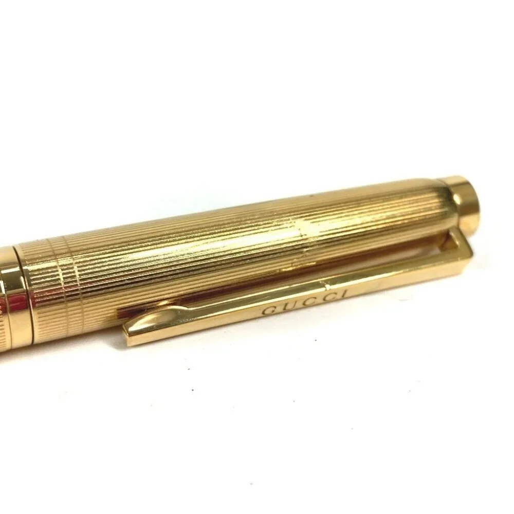 GUCCI 662762 Interlocking G with case Pencil Case Stationery Ballpoint pen